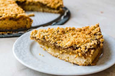 Ev yapımı elma pasta dilim / parçalamak kek