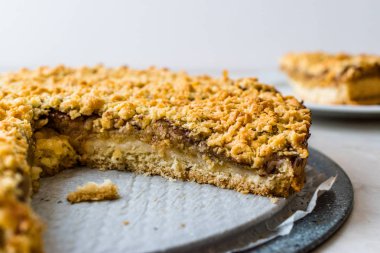 Ev yapımı elma pasta parçalamak / Crumb Pie