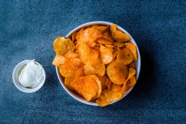 Ev yapımı organik tatlı patates kızartması / Chips Yam