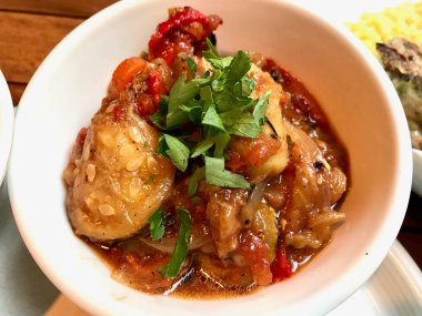 Izgara / Zeytinyağlı Kavrulmuş Sebzeler, Domates Salçası Türk Usulü Yemek.