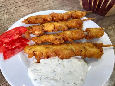 Türk Chop Kızarmış Midsels / Midye Tava.