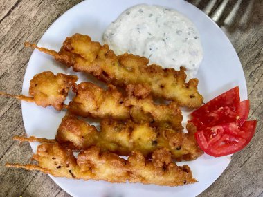 Türk Chop Kızarmış Midsels / Midye Tava.