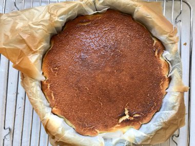 Tüm Cheesecake San Sebastian Top View.