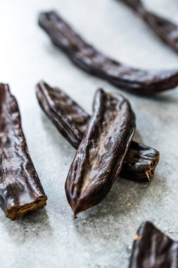Keçiboynuzu Pods / Ceratonia Siliqua Yemeye Hazır.