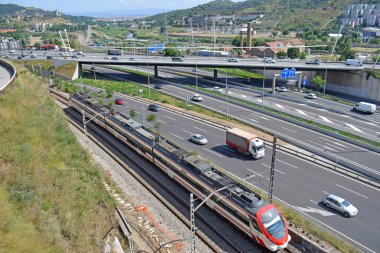 Manzara otoyol ve yollar