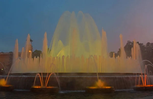 Fontana Magica Montjuic Barcellona — Foto Stock