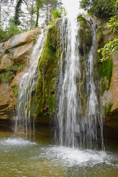 Campdevanol 赫罗纳的瀑布西班牙 — 图库照片