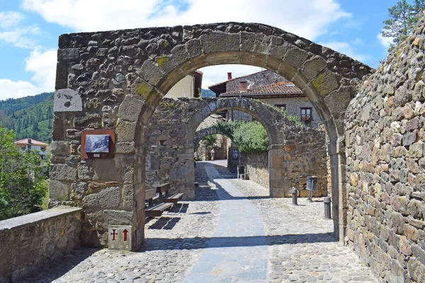 Cangas Ons Asturias Spain — стокове фото