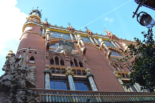 Палац Каталонської Музики Барселоні — стокове фото