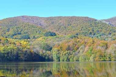Santa Fe rezervuarı El Montseny Barcelon