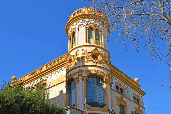 Edificios Interés Barrio San Gervasio Barcelon —  Fotos de Stock