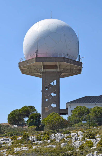   Astronomical Observatory in Mountains of El Garraf Barcelona