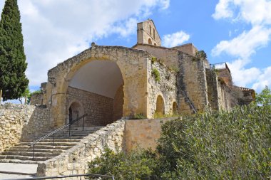 Kilise Sant Pere de Castellet Barcelona