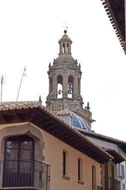 Teruel Ispanya eyaletinde Rubielos de Mora