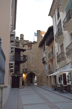 Teruel Ispanya eyaletinde Rubielos de Mora