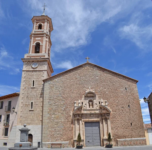 Kostel San Pedra Provincie Sarrion Provincii Teruel Španělsko — Stock fotografie