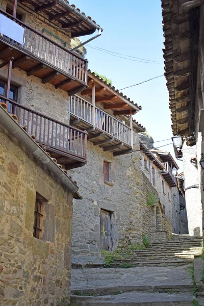 Rupit Medieval Town Province Barcelona — Stock Photo, Image