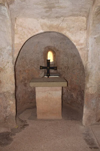 Monumental Complex Egara Funerary Temple San Miguel — Stock Photo, Image