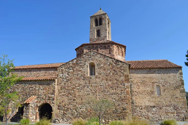 Μνημειακό Συγκρότημα Egara Εκκλησία Σάντα Μαρία Στην Tarrasa Barcelona — Φωτογραφία Αρχείου