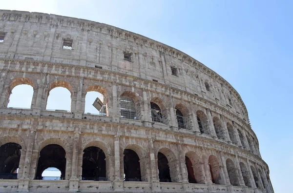 Roma Coliseu Flavio Amfitiyatrosu Roma Talya — Stok fotoğraf