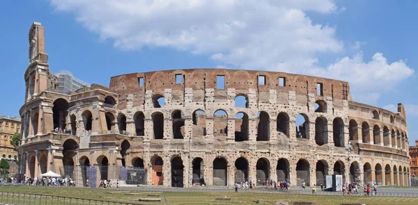 Roma Coliseu Flavio Amfitiyatrosu Roma Talya — Stok fotoğraf