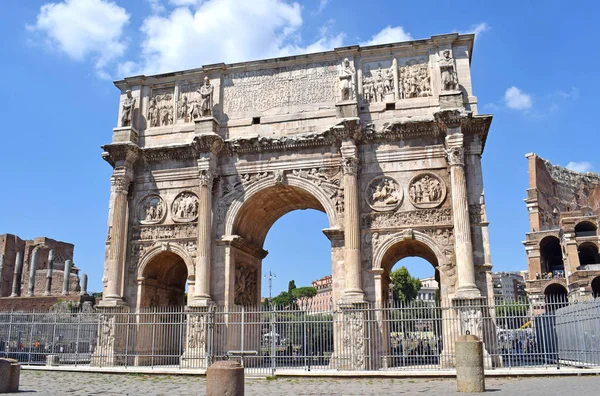Arch Konstantin Rom Italien — Stockfoto
