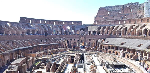 Rom Kolosseum Flavio Amphitheater Innenraum Rom Italien — Stockfoto