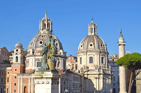 Roma İtalya'da eski binalar (Roma Forumu)