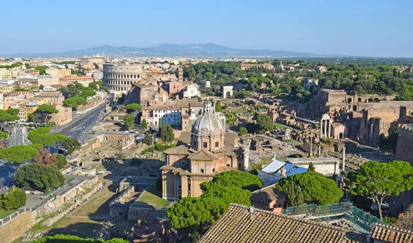 Paesaggio Urbano Nel Foro Romano Roma Italia — Foto Stock