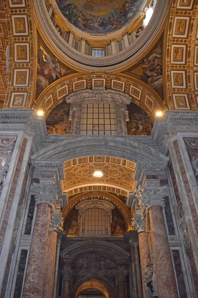 Tetto Basilica San Pietro Vaticano — Foto Stock