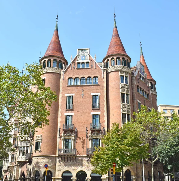 Huset Skewers Barcelona — Stockfoto