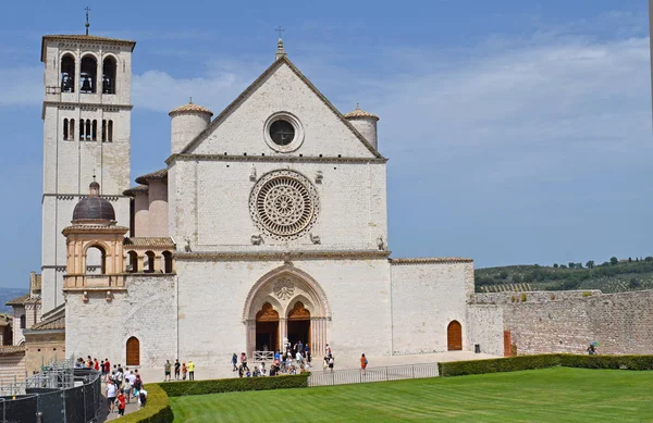 Basilica Saint Francis Assisi Florence Italy — ストック写真