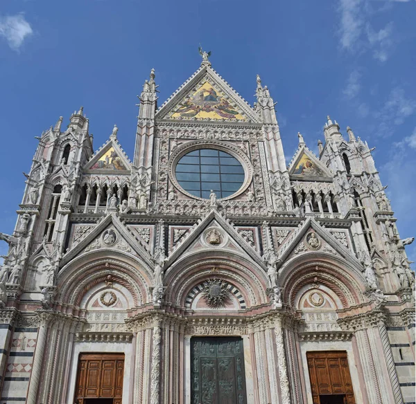 Catedral Siena Siena Florença Ital — Fotografia de Stock