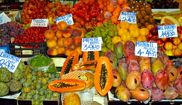 San Jose Market Boqueria Barcelona Spain — стокове фото