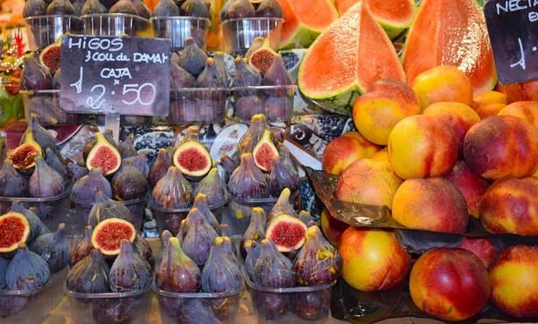 Mercato San Jose Boqueria Barcellona Spagna — Foto Stock