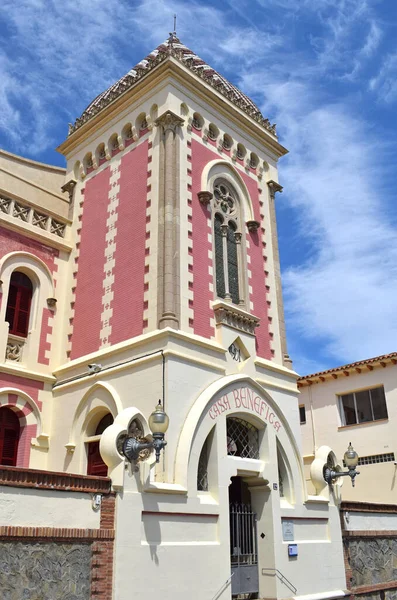 Casa Benefica Del Masnou Barselona Katalonya Spai — Stok fotoğraf