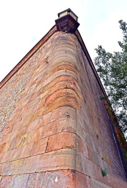 Barcelona Spai 'deki Montjuic Kalesi