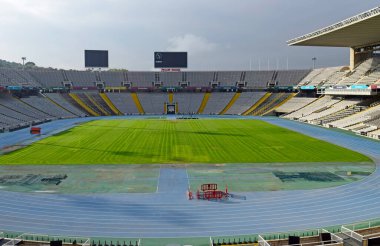 Barselona Olimpiyat Stadyumu Katalonya Spai