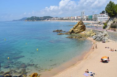 Lloret plajları, Girona Katalonya Spai