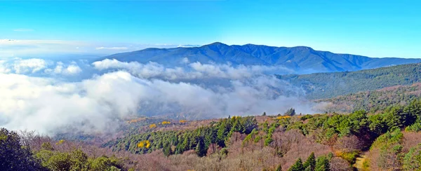 Paesaggi Nella Provincia Montseny Barcellona Spai — Foto Stock