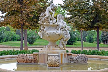   Barcelona Spai 'deki Ciudadela Parkı