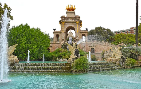 Ciudadela Park Barceloně Spai — Stock fotografie