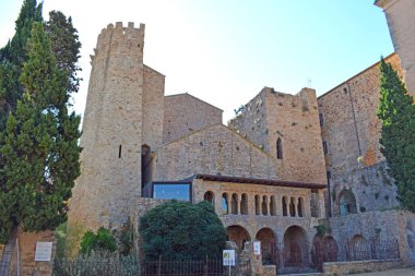 Sant Feliu de Guixols Manastırı Katalonya Spai