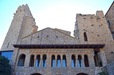 Sant Feliu de Guixols Manastırı Katalonya Spai
