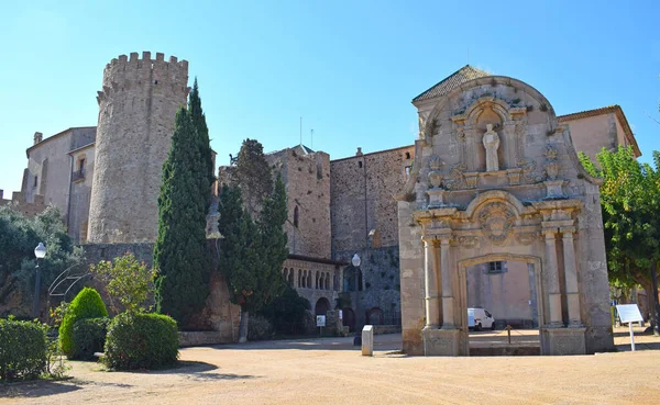 Klooster Van Sant Feliu Guixols Catalonië Spai — Stockfoto