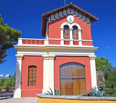 Sant Feliu de Guixols 'deki Deniz Kurtarma Müzesi Katalonya Spai