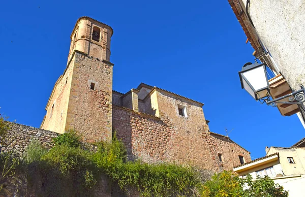 Miravet Eski Kilise Tarragona Katalonya Spai — Stok fotoğraf