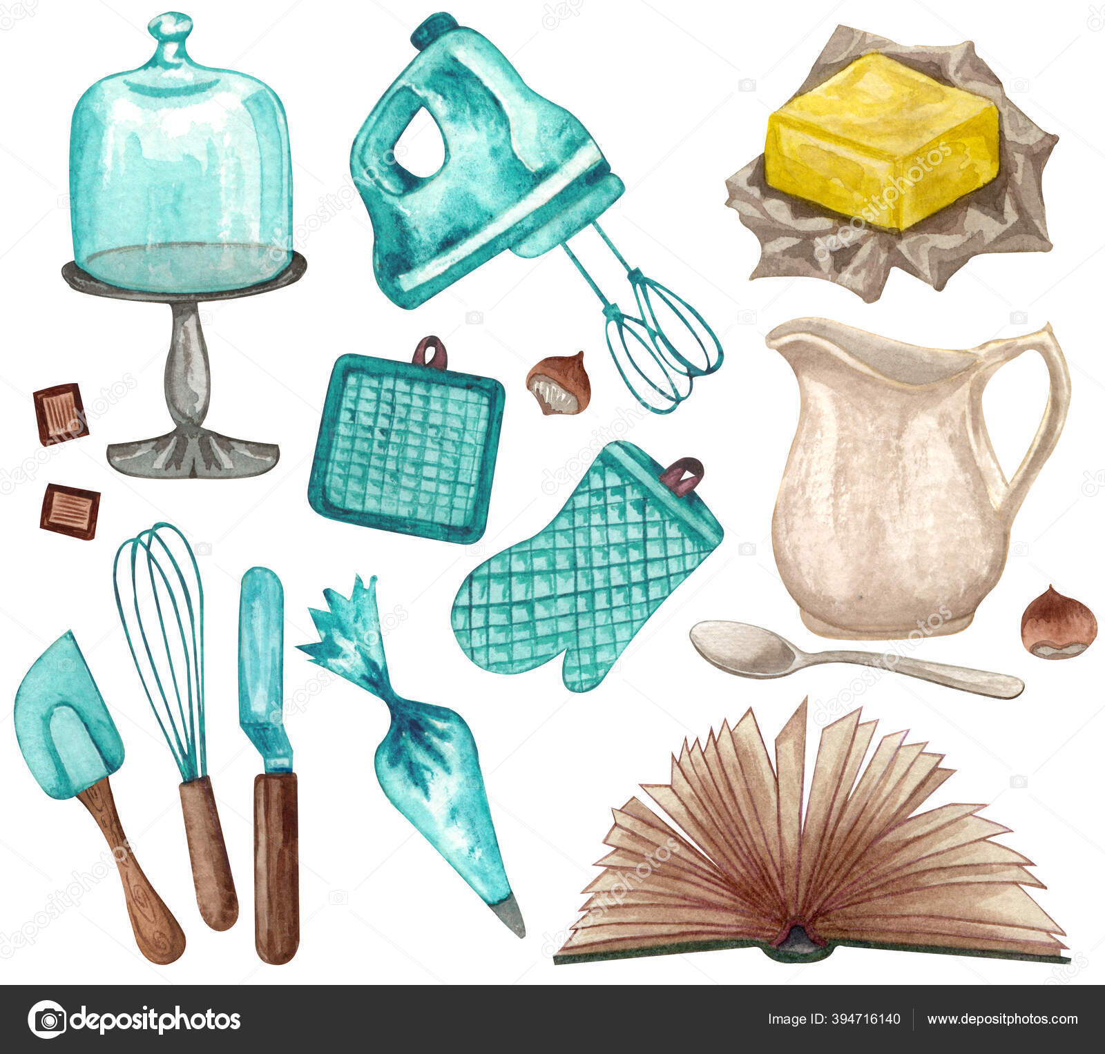 https://st4.depositphotos.com/9057096/39471/i/1600/depositphotos_394716140-stock-illustration-baking-watercolor-set-kitchen-utensils.jpg