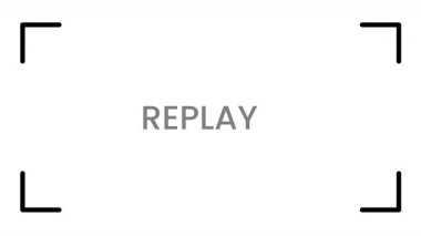 Alfa Arkaplanda Metin Animasyonu 'nu tekrar oynat. Live Streamers için animasyon videosunu tekrar oynat. Yüksek kalite 4k görüntü