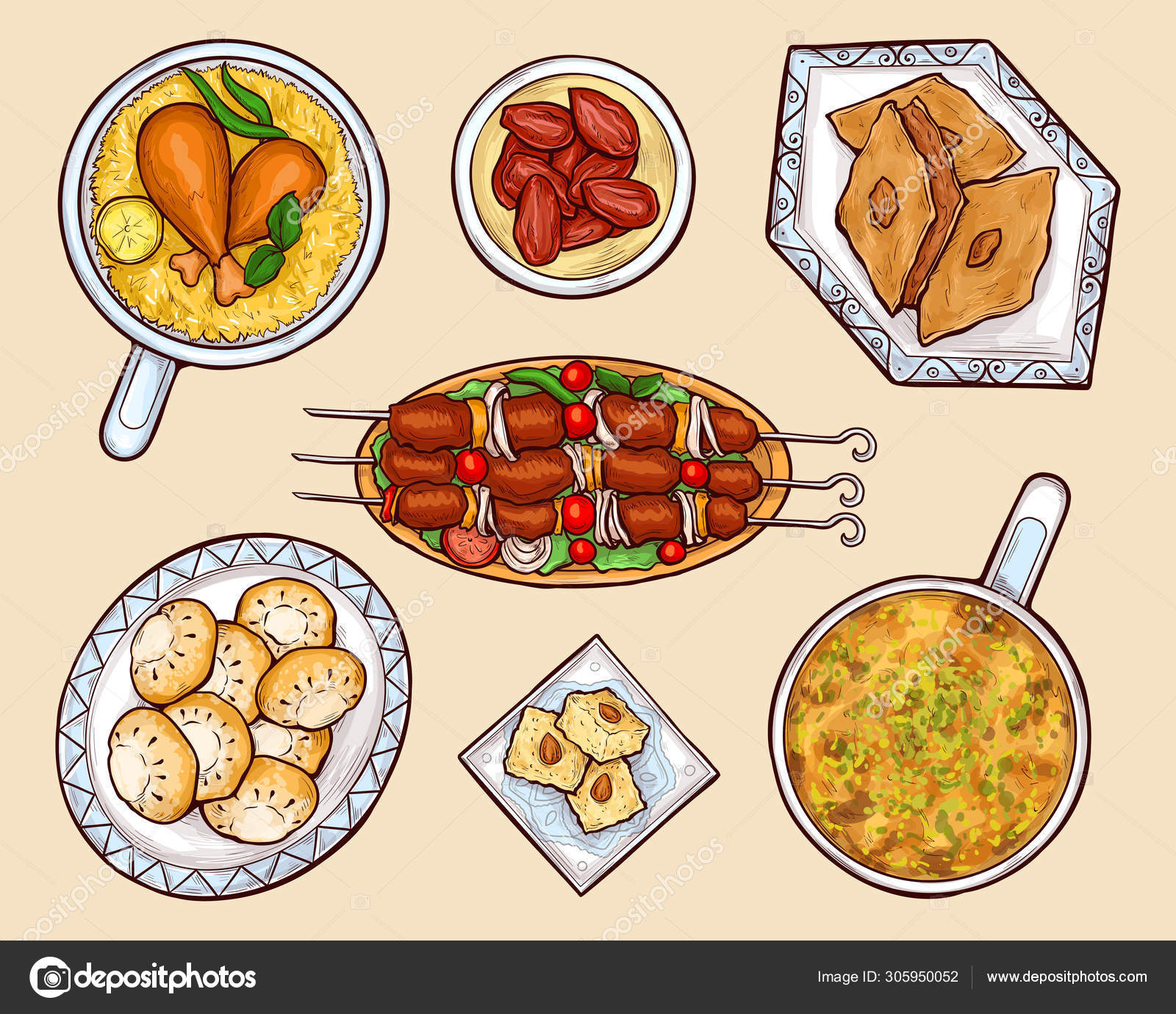 Chicken biryani Vector Art Stock Images | Depositphotos Chicken biryani Vector Art Stock Images | Depositphotos
